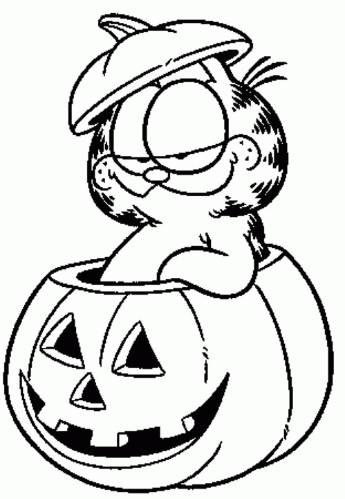 Halloween Coloring Pages - Dr. Odd