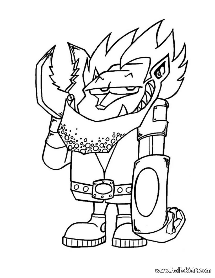 Monster Coloring Pages