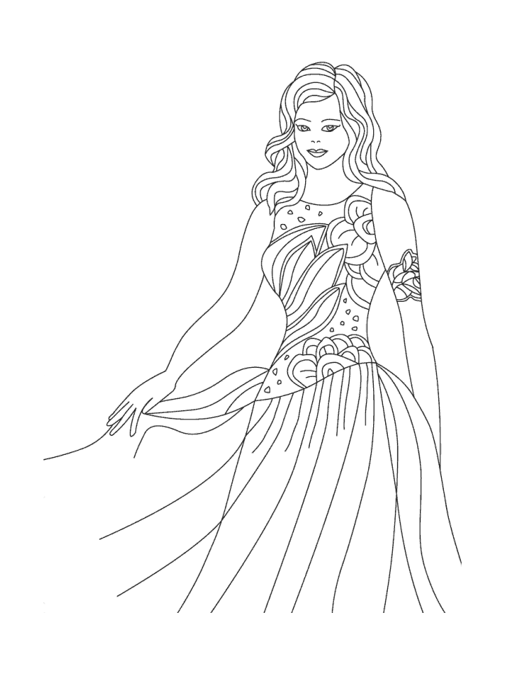 Princess Coloring Pages 2018- Dr. Odd