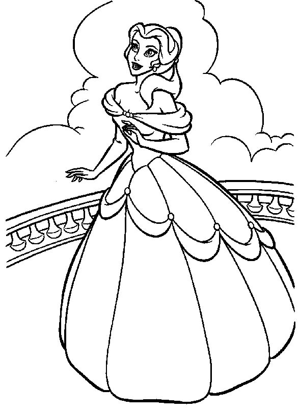 Princess Coloring Pages 2018- Dr. Odd