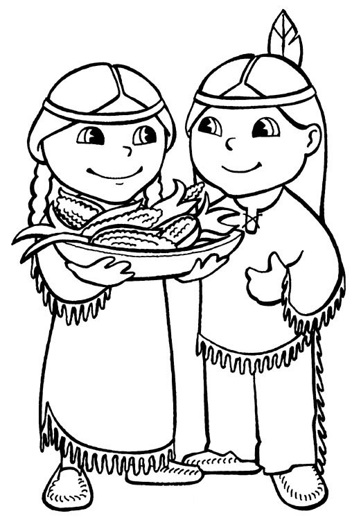 Thanksgiving Coloring Pages - Dr. Odd