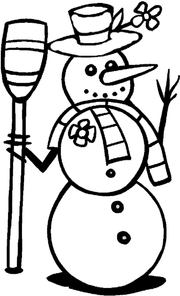 Winter Coloring Pages 2018