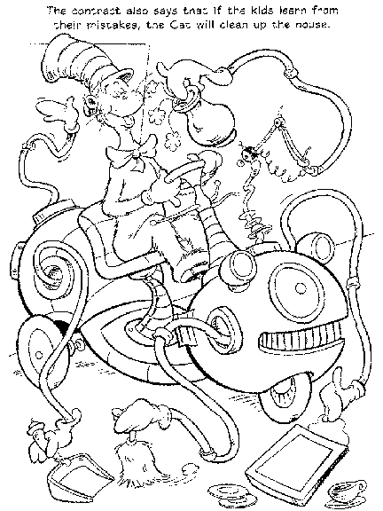 dr seuss coloring pages dr odd