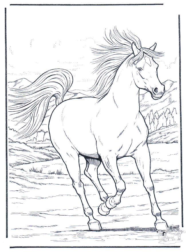 Download Horse Coloring Pages 2021: Best, Cool, Funny