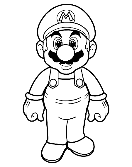 Mario Coloring Pages 2018- Dr. Odd