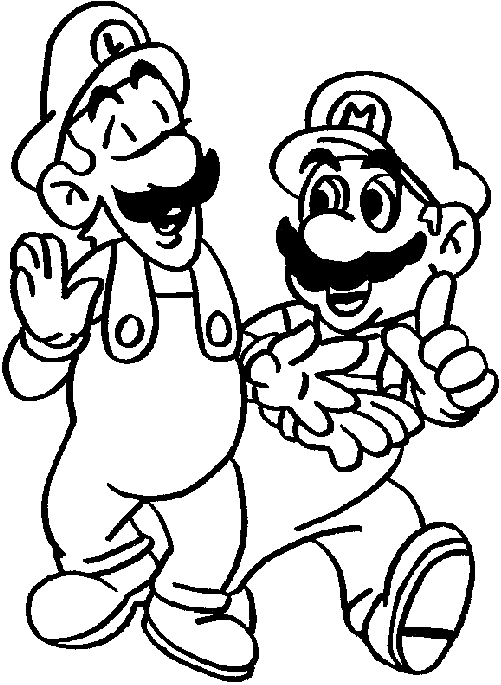 Mario Coloring Pages 2022: Best, Cool, Funny