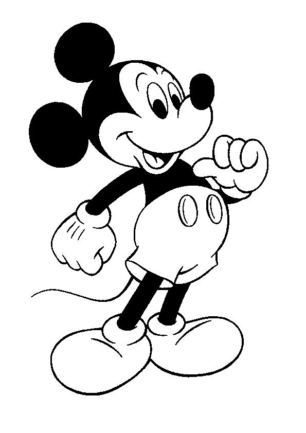 Mickey Mouse Coloring Pages 2019 Dr Odd