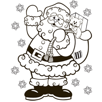 santa coloring pages 2018 santa coloring sheet