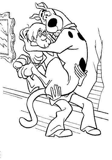 Scooby Doo Thanksgiving Coloring Pages 7