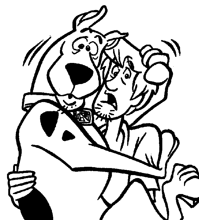 Scooby Doo Thanksgiving Coloring Pages 10