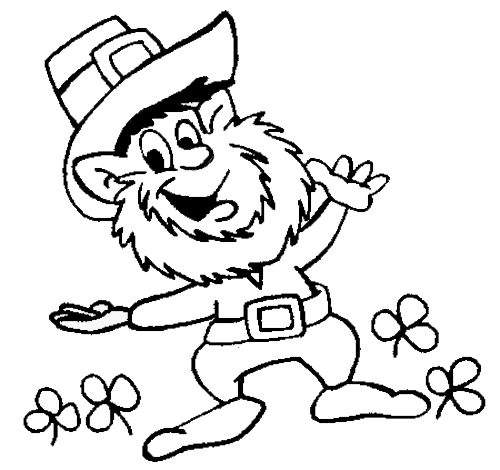 mammoth st patricks day coloring pages - photo #5
