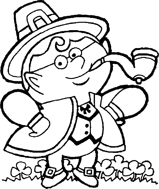 st patricks day coloring pages dr odd