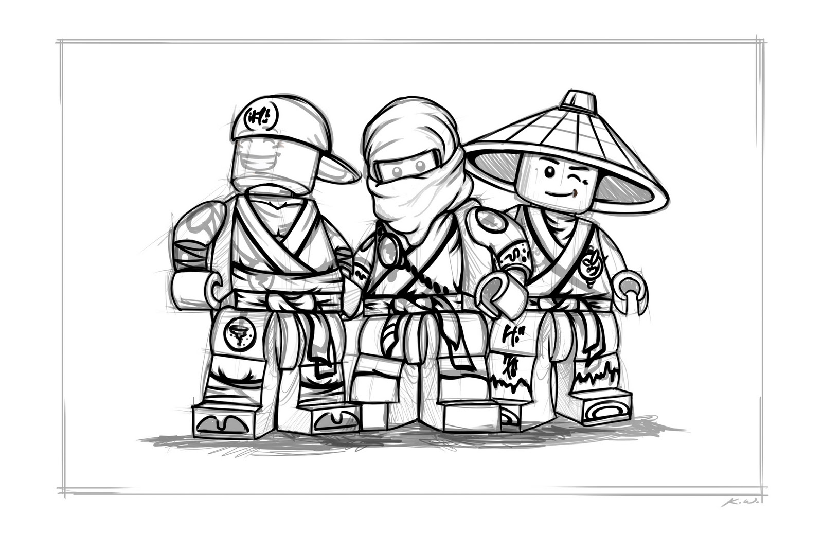 Coloring pages dr odd