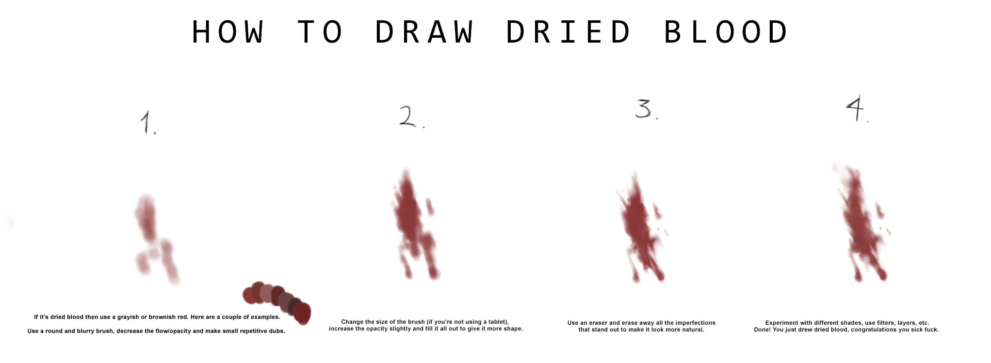 How to Draw Blood Best Cool  Funny