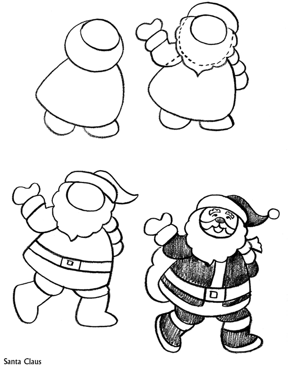 How to Draw Santa Best, Cool, Funny