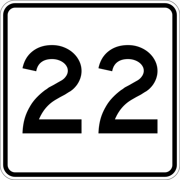 number number 22