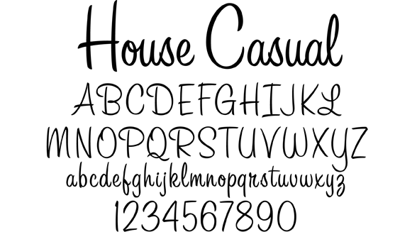 Casual stylish font new photo Casual stylish font rare photo