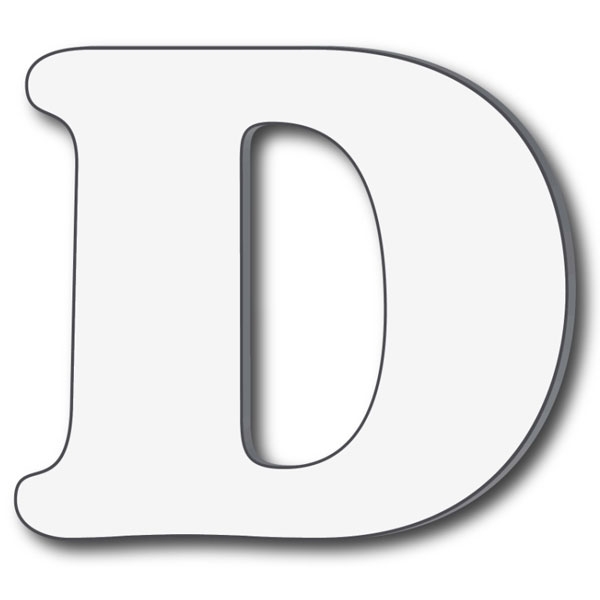 Letter D Best Cool Funny