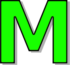 Letter M - Best, Cool, Funny