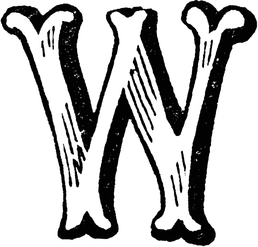 Letter W - Best, Cool, Funny