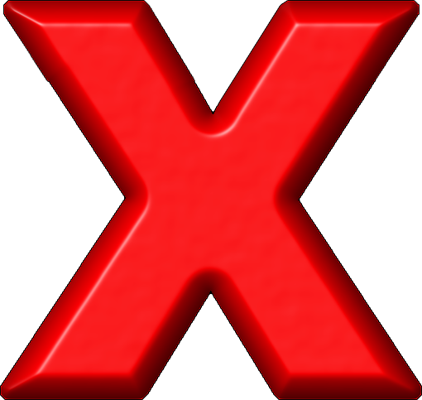 Letter X - Best, Cool, Funny