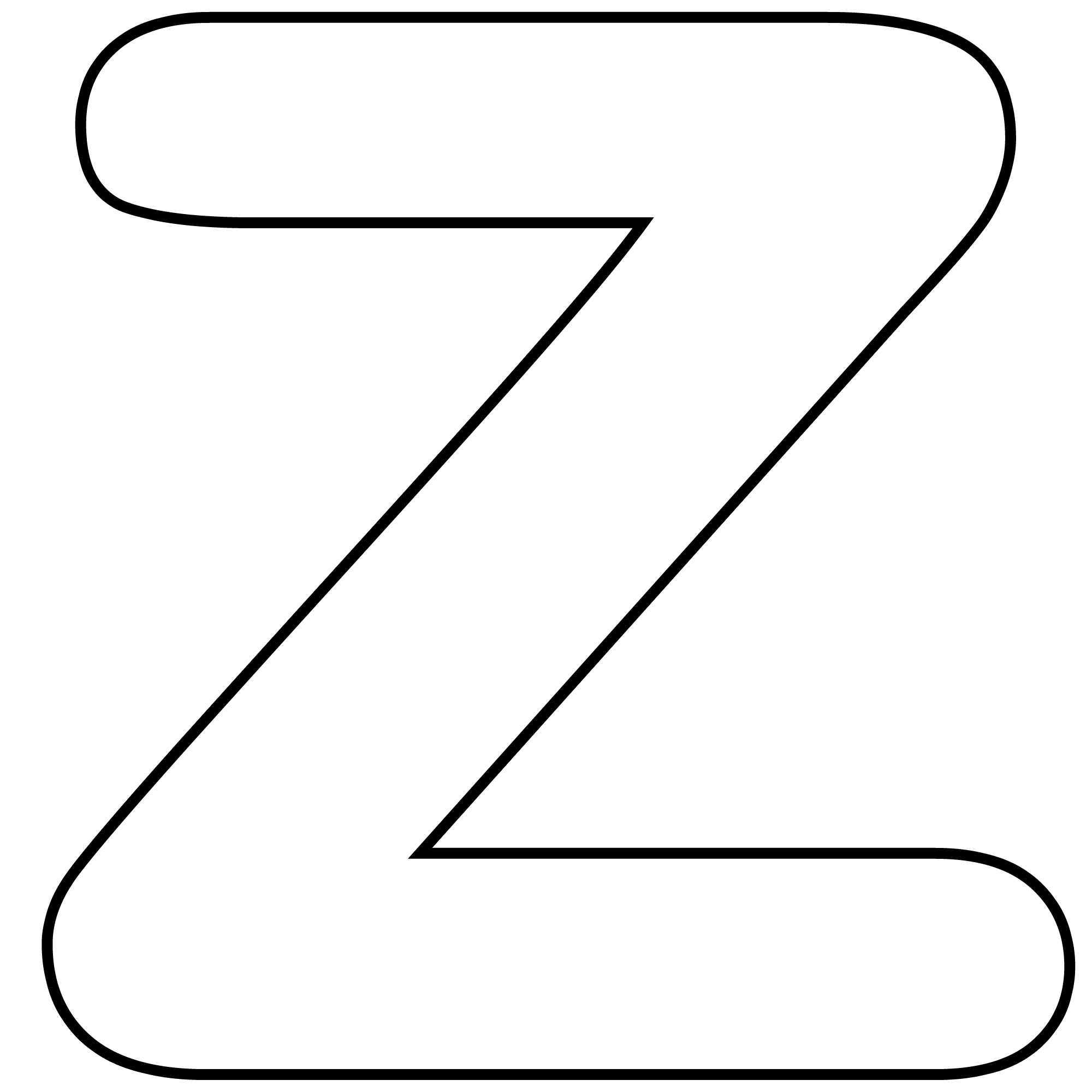 Letter Z - Best, Cool, Funny