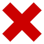 Image result for red x transparent