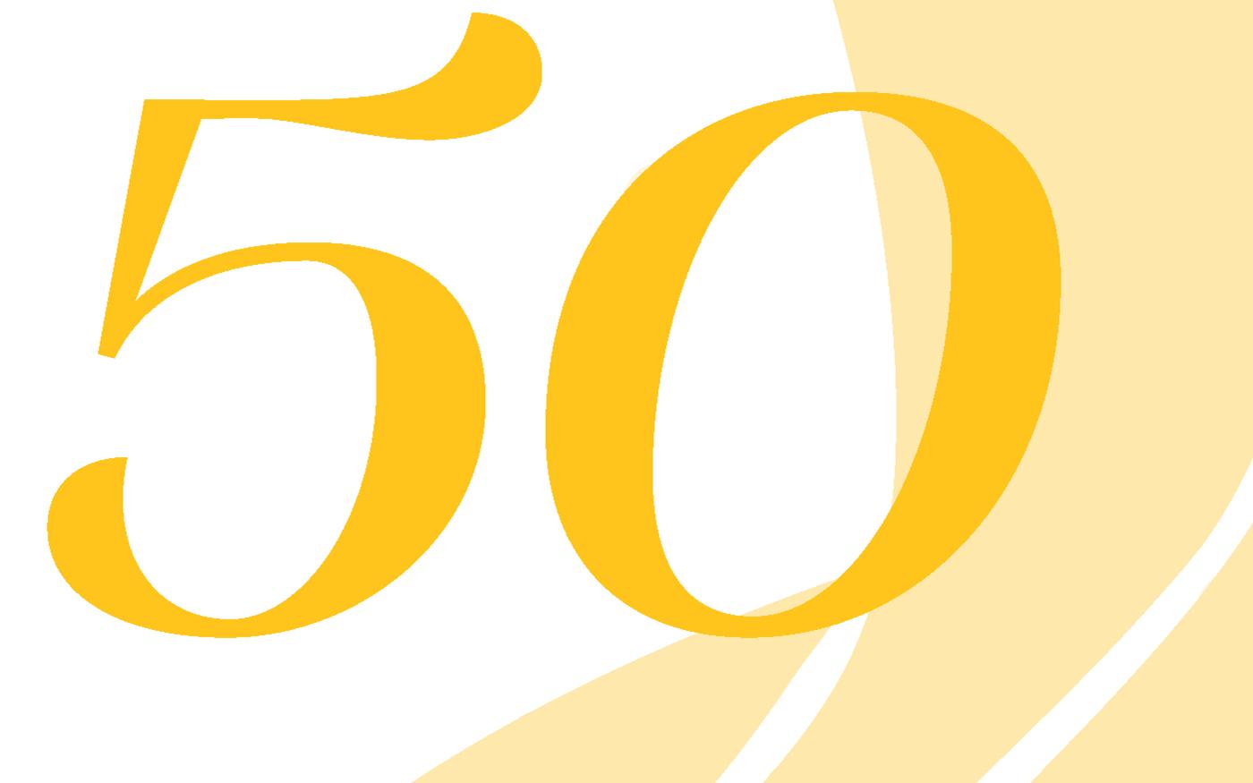 Рисунок на 50 лет