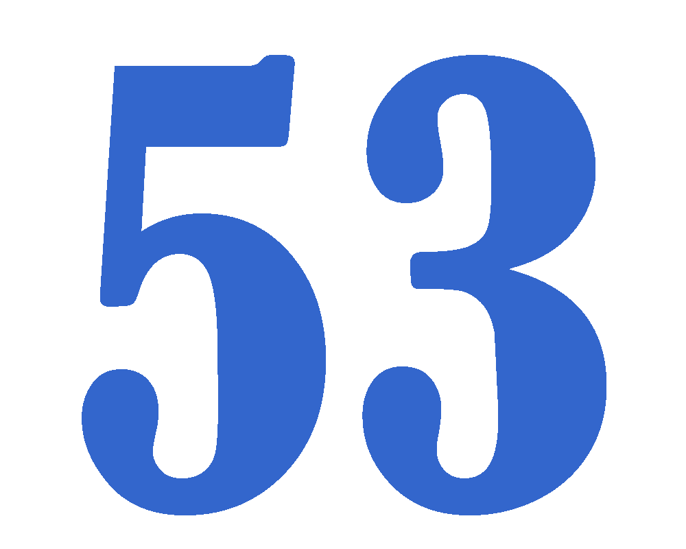 징크스 53. Цифры синие. Цифра 53. Красивые цифры синие. Цифра 3
