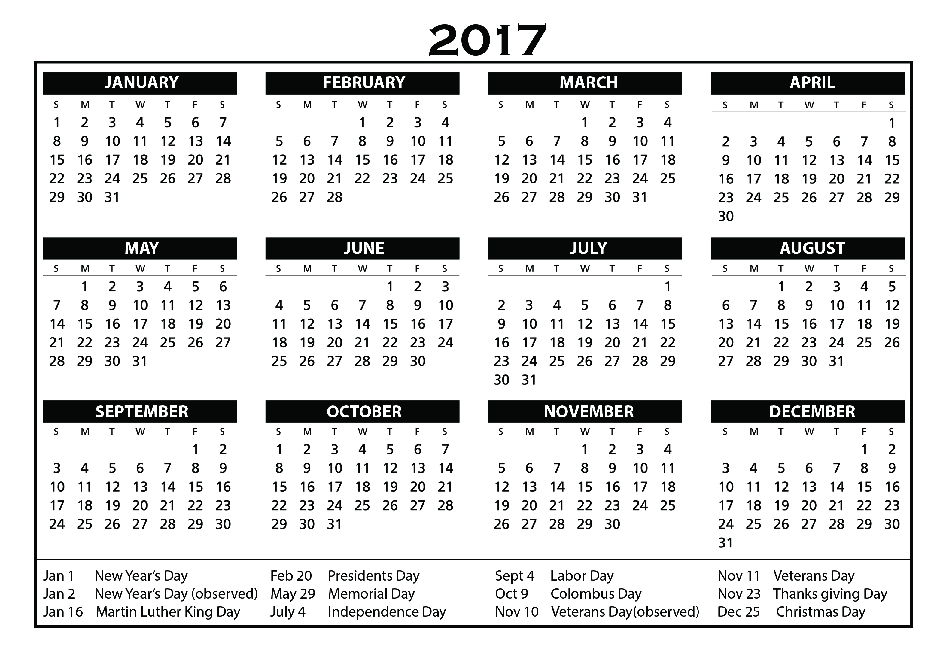Printable Calendar Dr. Odd