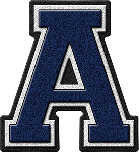 blue letters best cool funny