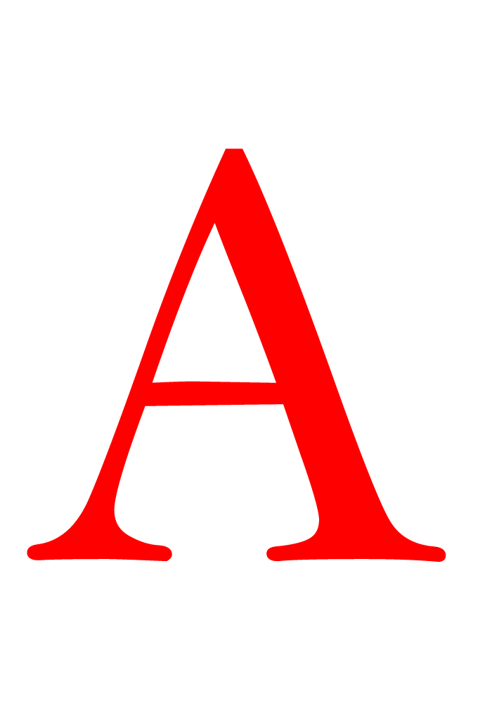 Letter A Best Cool Funny