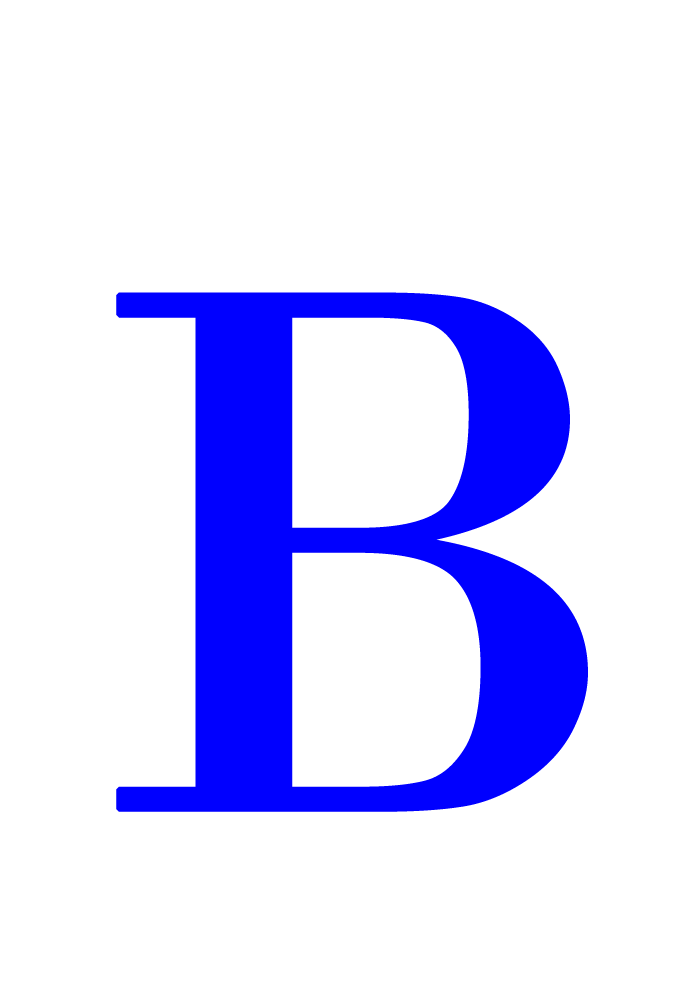 Letter B   Best, Cool, Funny