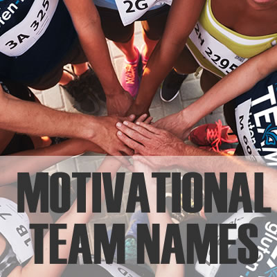 Motivational Team Names 2023 [Dr. Odd Name Ideas]