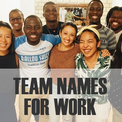 Team Names for Work - 2023 [Dr. Odd Name Ideas]