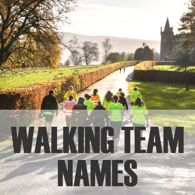 Walking Team Names 2023 [Dr. Odd Name Ideas]