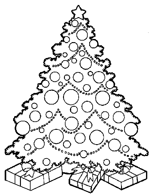 Christmas Tree Coloring Sheets 2019: Best, Cool, Funny