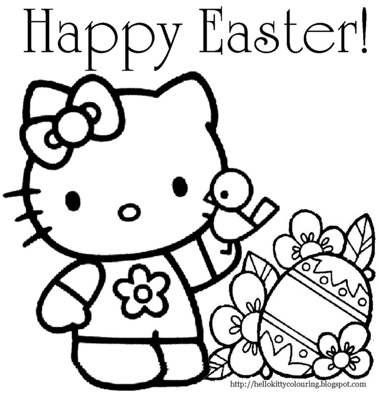 Coloring Pages Hello Kitty