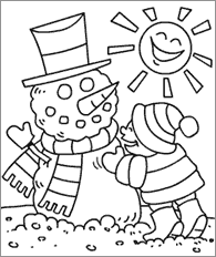 Winter Coloring Pages - 2019